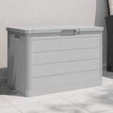 vidaXL Cushion Box 77.5x44.5x53 cm polypropylene anthracite