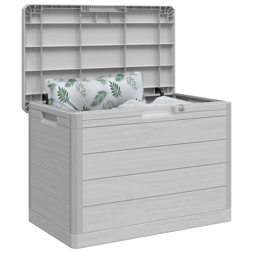 vidaXL Cushion Box 77.5x44.5x53 cm polypropylene anthracite