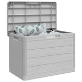 vidaXL Cushion Box 77.5x44.5x53 cm polypropylene anthracite