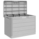 vidaXL Cushion Box 77.5x44.5x53 cm polypropylene anthracite