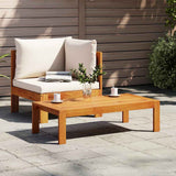 vidaXL Garden Table 100x50x27 cm Solid Acacia Wood