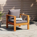 vidaXL Garden Table 100x50x27 cm Solid Acacia Wood