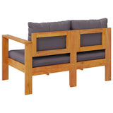 vidaXL Garden Table 100x50x27 cm Solid Acacia Wood