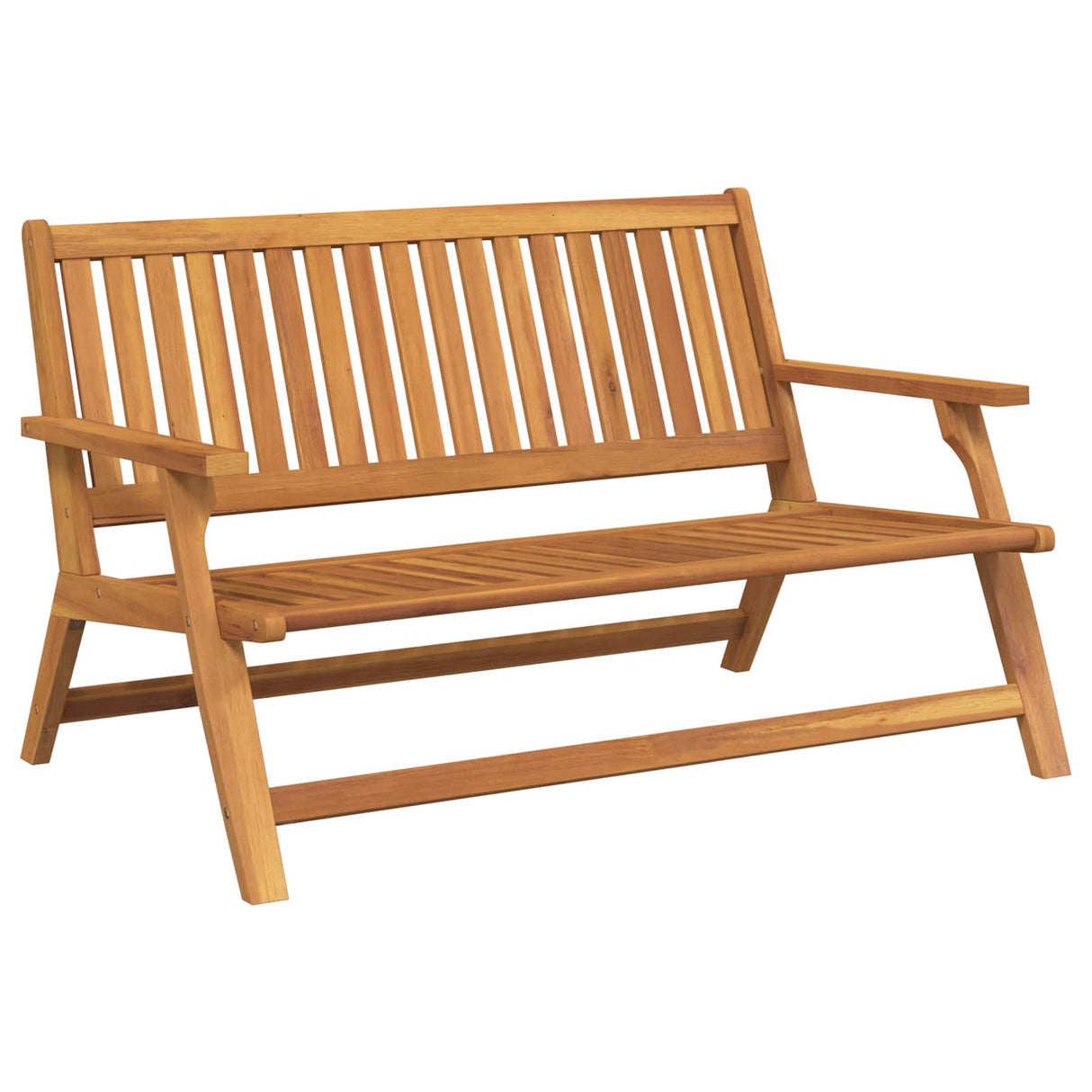 vidaXL Bijzettafel Bruin Massief Acacia Hout