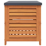 vidaXL Garden Storage Box 60x50x55 cm Solid Eucalyptus Wood