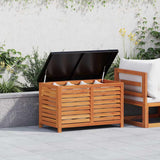 vidaXL Garden Storage Box 60x50x55 cm Solid Eucalyptus Wood