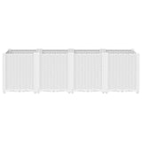 vidaXL Planter 160x40x53 cm polypropylene blue-grey