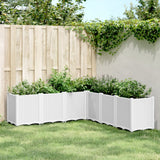 vidaXL Planter 160x40x53 cm polypropylene blue-grey