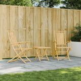vidaXL Tuinstoelen 4 st inklapbaar 46x66x99 bamboe