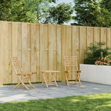 vidaXL Tuinstoelen 4 st inklapbaar 43x54x88 bamboe