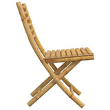 vidaXL Tuinstoelen 4 st inklapbaar 43x54x88 bamboe
