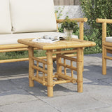 vidaXL Coffee table bamboo 90x50x45 cm
