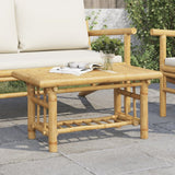 vidaXL Coffee table bamboo 90x50x45 cm