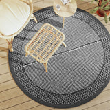 vidaXL Outdoor Rug 80x150 cm PP grey