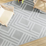 vidaXL Outdoor Rug 80x150 cm PP grey