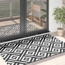 vidaXL Outdoor Rug 80x150 cm PP grey