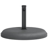 vidaXL Parasol Base for Poles Ø32/35/38 mm 25 kg Round