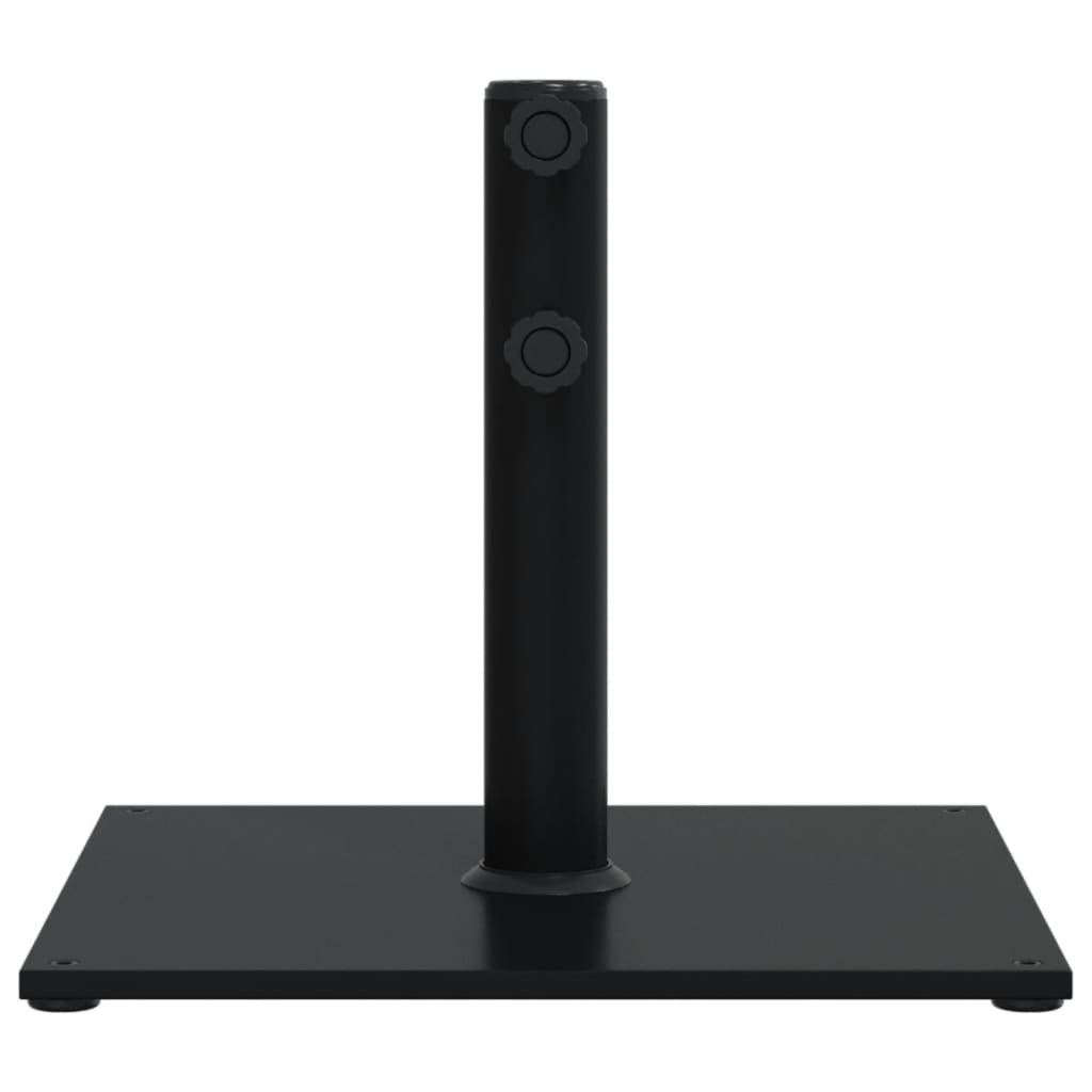 vidaXL Parasolvoet voor stokken van Ø32/38/48 mm 17 kg vierkant