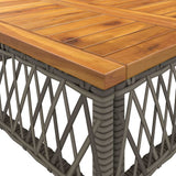 vidaXL 2-delige Loungeset met kussens poly rattan zwart