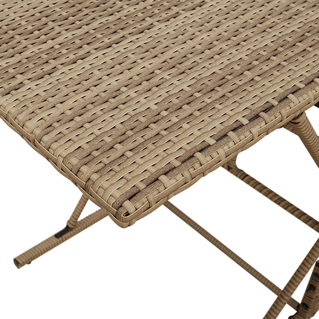 vidaXL 7-delige Tuinset met kussens poly rattan zwart