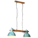 vidaXL Lampe suspendue industrielle 25 W E27 109 cm couleur argentée