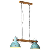 vidaXL Hanglamp industrieel 25 W E27 109 cm zilverkleurig