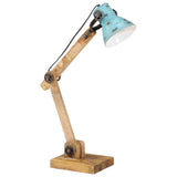 vidaXL Bureaulamp industrieel rond E27 23x18x95 cm meerkleurig
