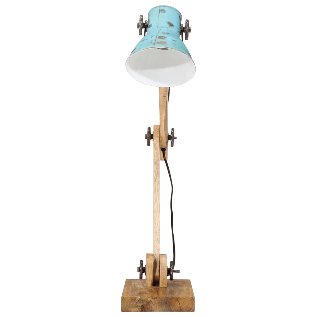 vidaXL Bureaulamp industrieel rond E27 23x18x95 cm meerkleurig