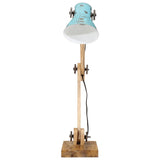 vidaXL Bureaulamp industrieel rond E27 23x18x95 cm meerkleurig