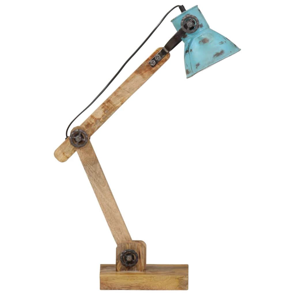 vidaXL Bureaulamp industrieel rond E27 23x18x95 cm meerkleurig