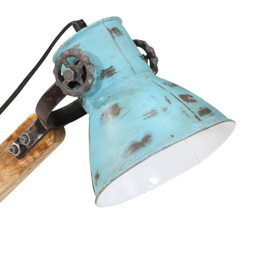vidaXL Bureaulamp industrieel rond E27 23x18x95 cm meerkleurig