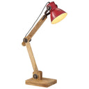 vidaXL Bureaulamp industrieel rond E27 23x18x95 cm meerkleurig