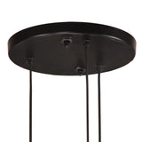 vidaXL Hanglamp 25 W E27 30x30x100 cm antiek messingkleurig