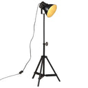 vidaXL Vloerlamp 25 W E27 35x35x65/95 cm vintage zilverkleurig