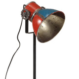 vidaXL Vloerlamp 25 W E27 35x35x65/95 cm vintage zilverkleurig