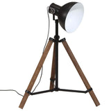 vidaXL Vloerlamp 25 W E27 75x75x90-150 cm zwart