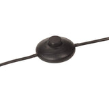 vidaXL Vloerlamp 25 W E27 75x75x90-150 cm zwart