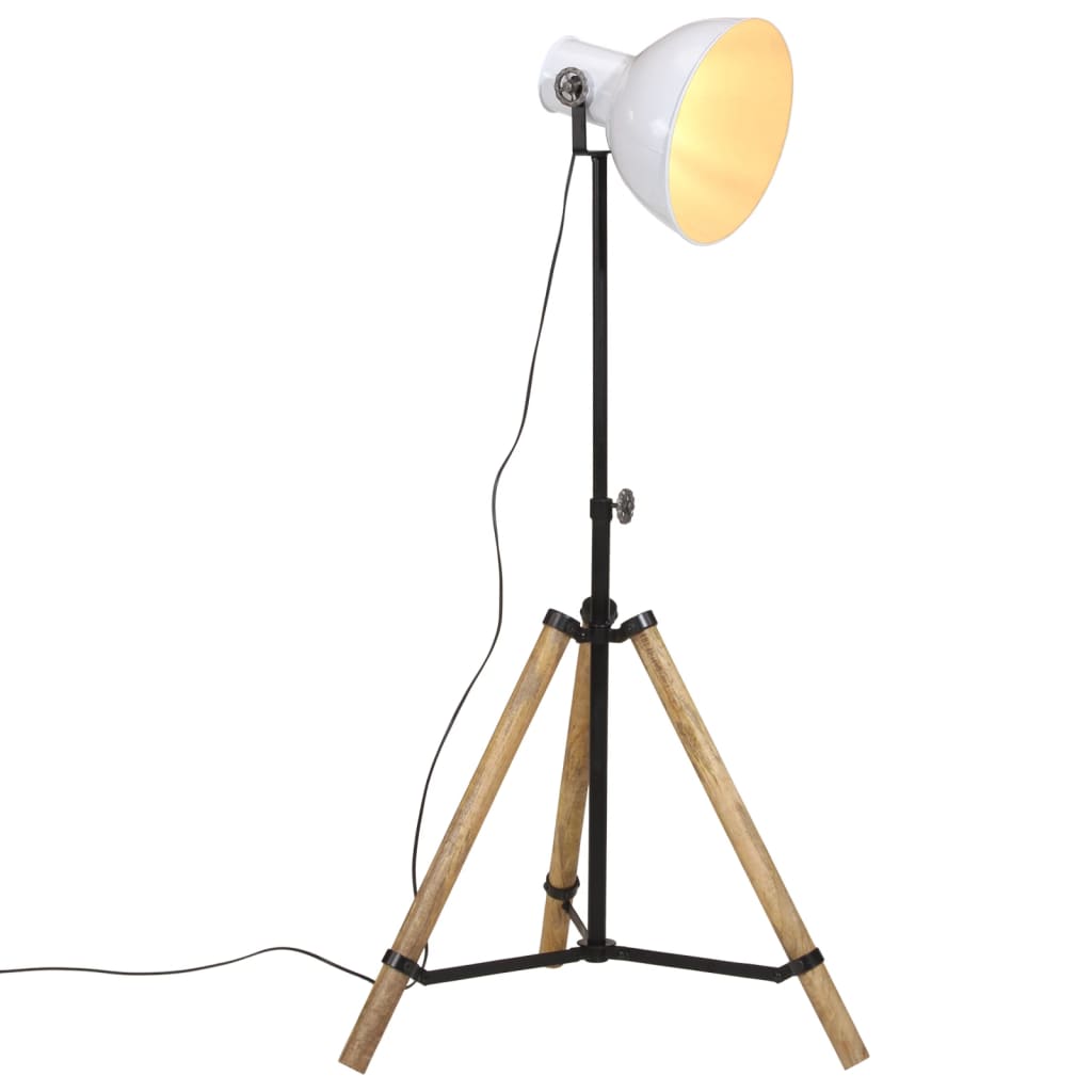 vidaXL Vloerlamp 25 W E27 75x75x90-150 cm zwart