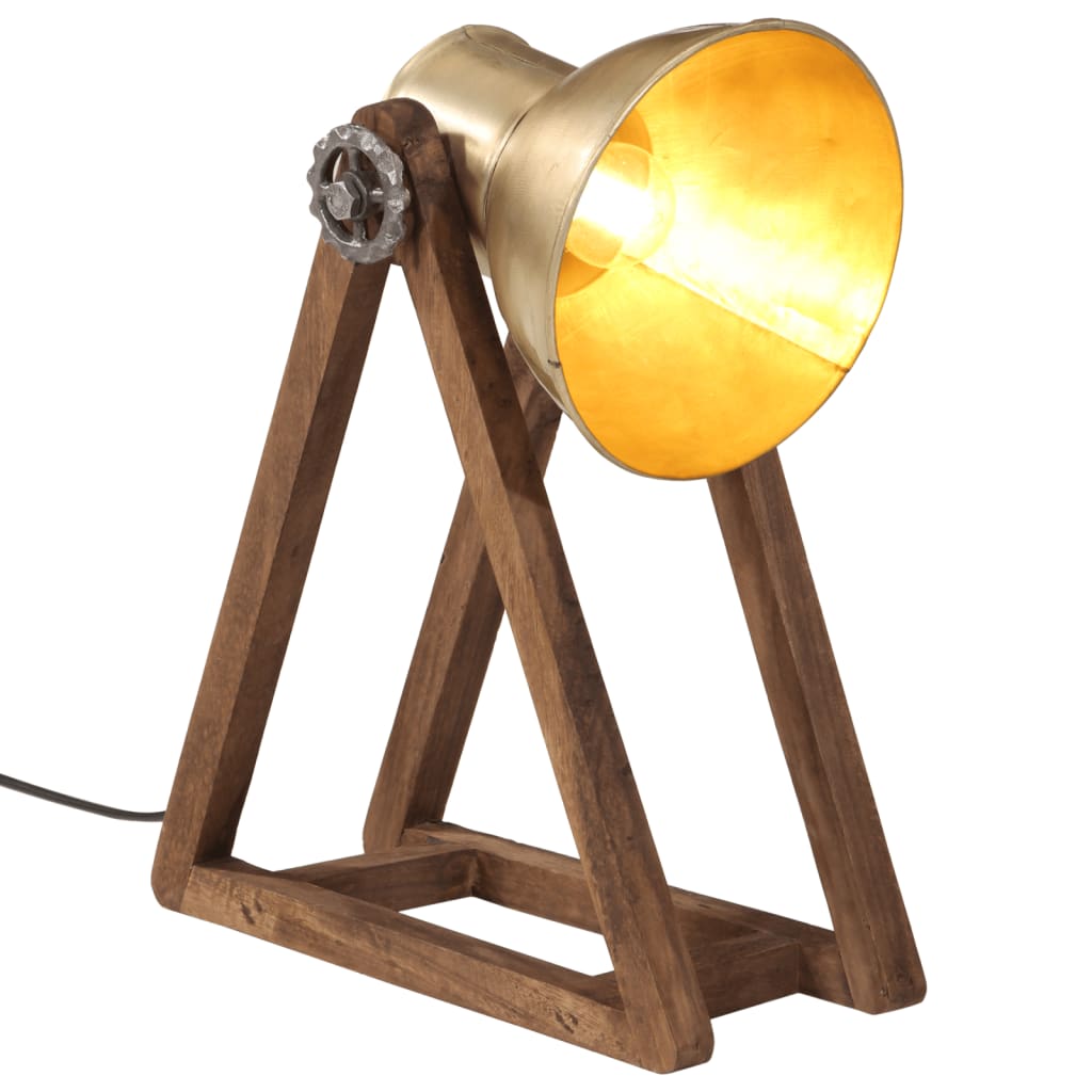 vidaXL Bureaulamp 25 W E27 30x17x40 cm vintage zilverkleurig
