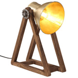 vidaXL Bureaulamp 25 W E27 30x17x40 cm vintage zilverkleurig