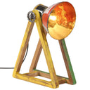 vidaXL Bureaulamp 25 W E27 30x17x40 cm vintage zilverkleurig