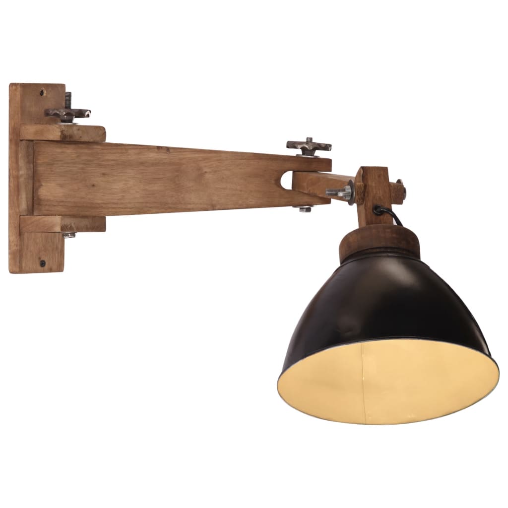 vidaXL Wandlamp 25 W E27 vintage zilverkleurig