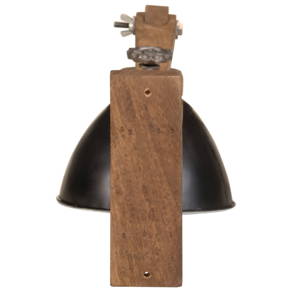 vidaXL Wandlamp 25 W E27 vintage zilverkleurig