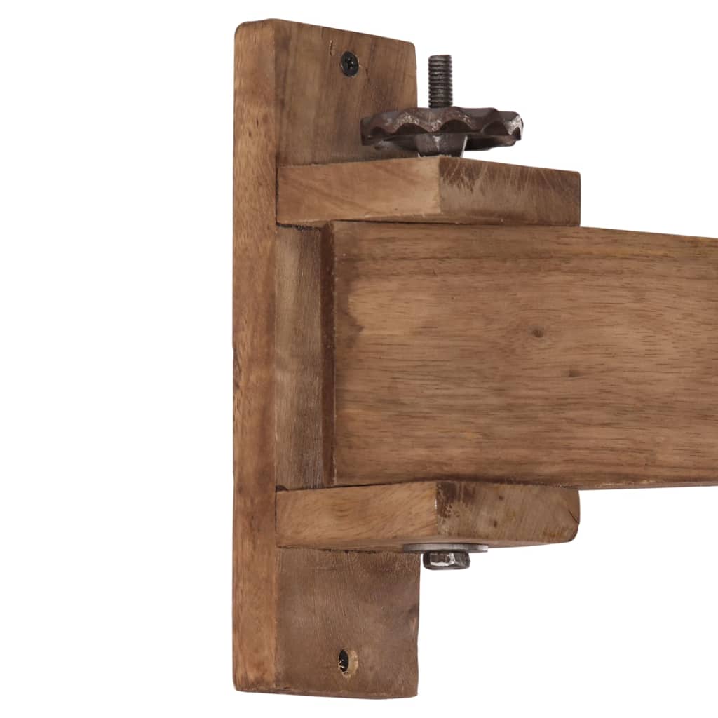 vidaXL Wandlamp 25 W E27 vintage zilverkleurig