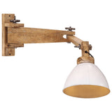 vidaXL Wandlamp 25 W E27 vintage zilverkleurig