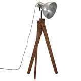 vidaXL Vloerlamp 25 W E27 45x45x120 cm vintage zilverkleurig