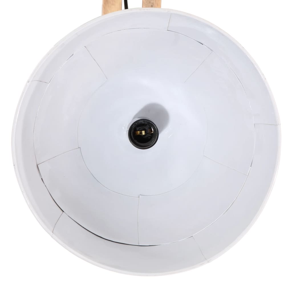 vidaXL Plafondlamp 25 W E27 105x30x65-108 cm vintage zilverkleurig