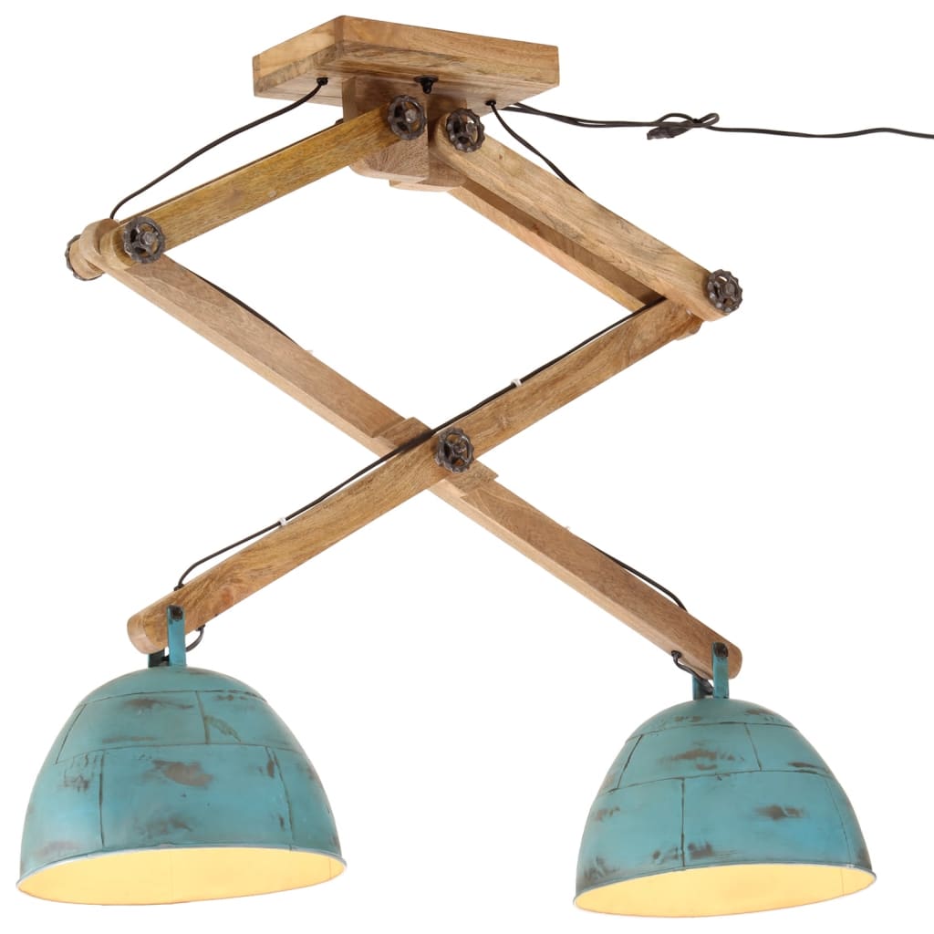 vidaXL Plafondlamp 25 W E27 29x18x85 cm zwart