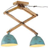 vidaXL Plafondlamp 25 W E27 29x18x85 cm zwart