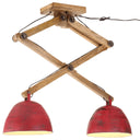 vidaXL Plafondlamp 25 W E27 29x18x85 cm zwart